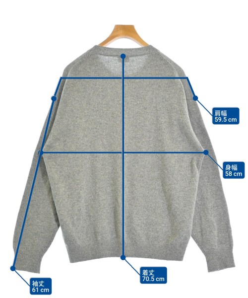 KENZO（ケンゾー）ニット・セーター グレー サイズ:XL メンズ/2200683964066