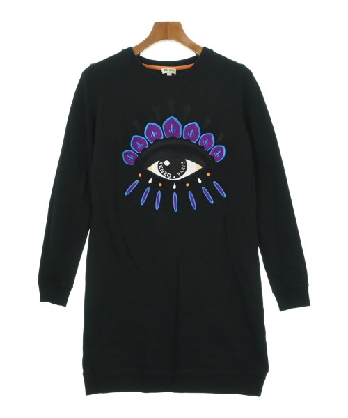 KENZO(ケンゾー)ワンピース 黒 サイズ:S/2200689039034
