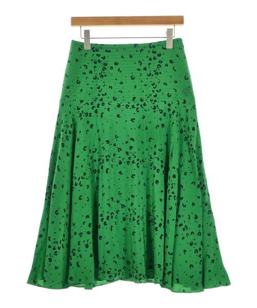 KENZO(ケンゾー)ロング・マキシ丈スカート 緑 サイズ:34(XXS位)/2200685488034