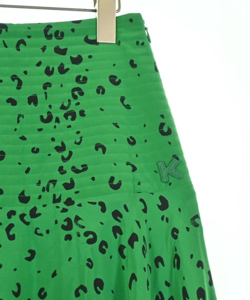 KENZO（ケンゾー）ロング・マキシ丈スカート 緑 サイズ:34(XXS位) レディース/2200685488034