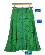 KENZO（ケンゾー）ロング・マキシ丈スカート 緑 サイズ:34(XXS位) レディース/2200685488034