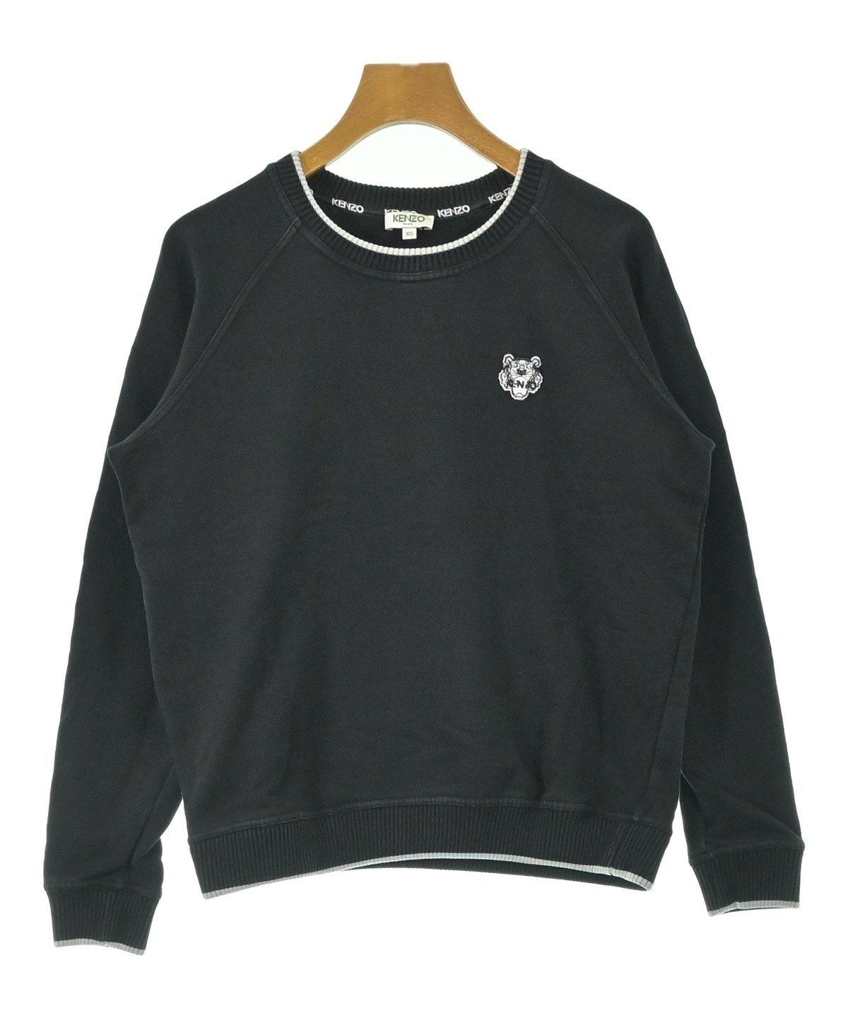KENZO ケンゾー　グラフィックスウェット 黒　L KENZO（ケンゾー）スウェット 黒 サイズ:XS レディース/2200688609153