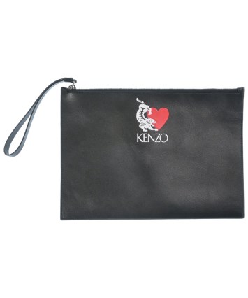 ケンゾー クラッチバッグ ハンドバッグ kenzo KENZO（ケンゾー）クラッチバッグ 黒 サイズ:- メンズ/2200692594056