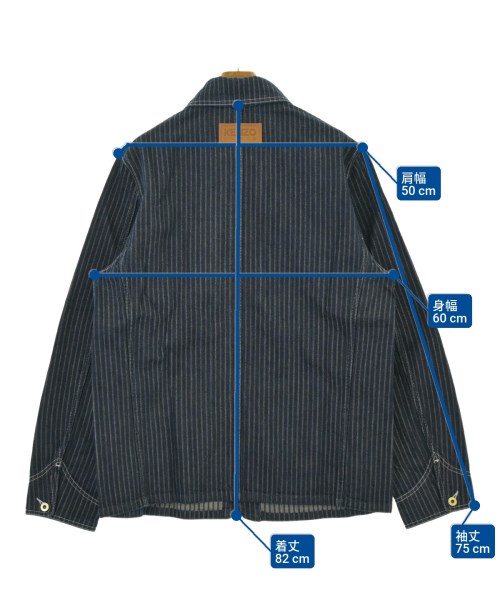 KENZO（ケンゾー）デニムジャケット 紺 サイズ:XL メンズ/2200686765066