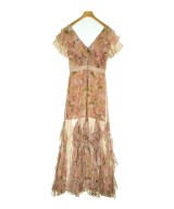 alice+olivia（アリスプラスオリビア）ワンピース ベージュ サイズ:2(M位) レディース/2200621259179