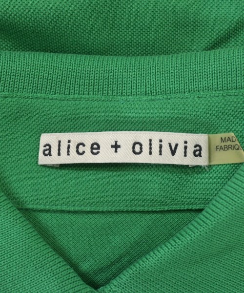 alice+olivia（アリスプラスオリビア）ポロシャツ 緑 サイズ:-(XS位) レディース/2200644051057