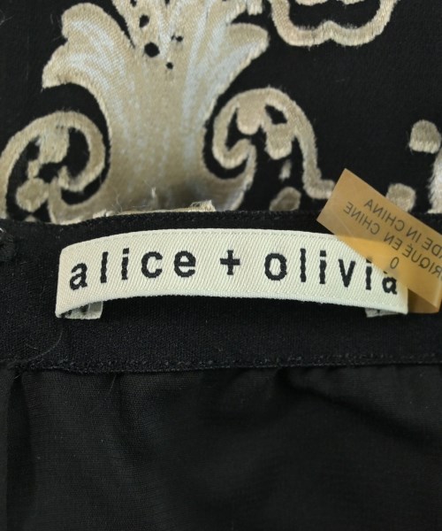 alice+olivia（アリスプラスオリビア）ロング・マキシ丈スカート 黒 サイズ:0(XS位) レディース/2200621455021