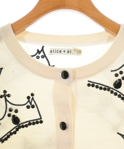 alice+olivia（アリスプラスオリビア）カーディガン 白 サイズ:-(S位) レディース/2200621277104