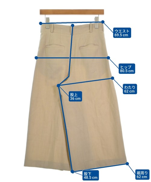 alice+olivia（アリスプラスオリビア）クロップドパンツ ベージュ サイズ:2(M位) レディース/2200630985045