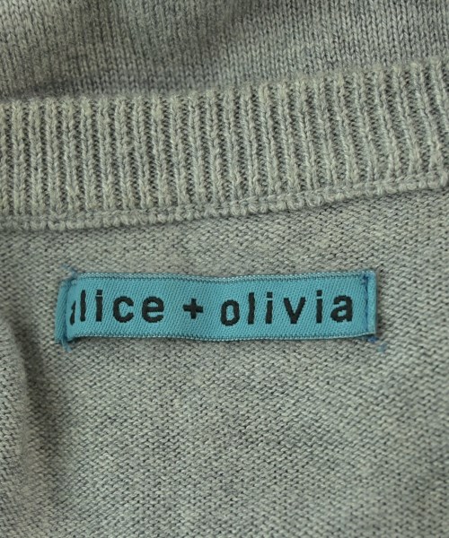 alice+olivia（アリスプラスオリビア）カーディガン グレー サイズ:-(M位) レディース/2200673879035