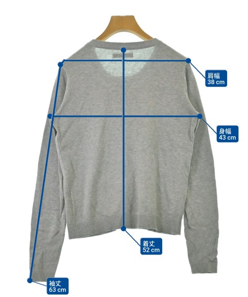 alice+olivia（アリスプラスオリビア）カーディガン グレー サイズ:-(M位) レディース/2200673879035