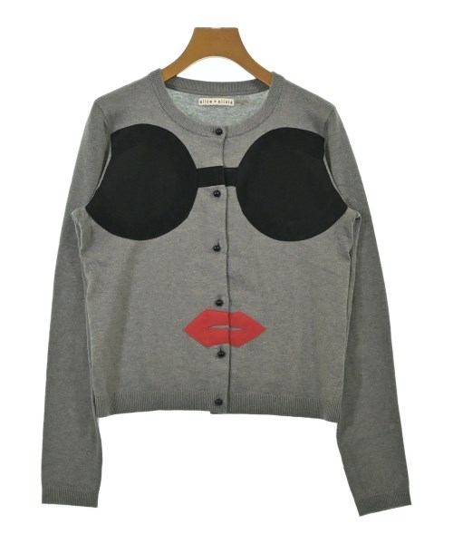 alice+olivia(アリスアンドオリビア)カーディガン グレー サイズ:M/2200676951103