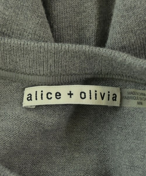 alice+olivia（アリスプラスオリビア）カーディガン グレー サイズ:M レディース/2200676951103