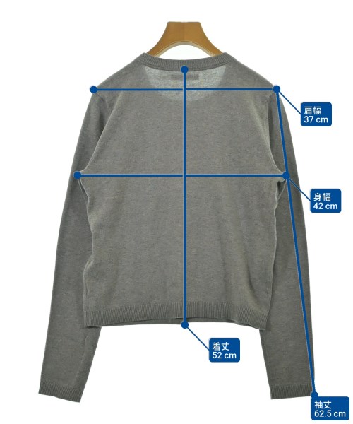 alice+olivia（アリスプラスオリビア）カーディガン グレー サイズ:M レディース/2200676951103