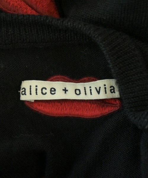 alice+olivia（アリスプラスオリビア）カーディガン 黒 サイズ:S レディース/2200693971023