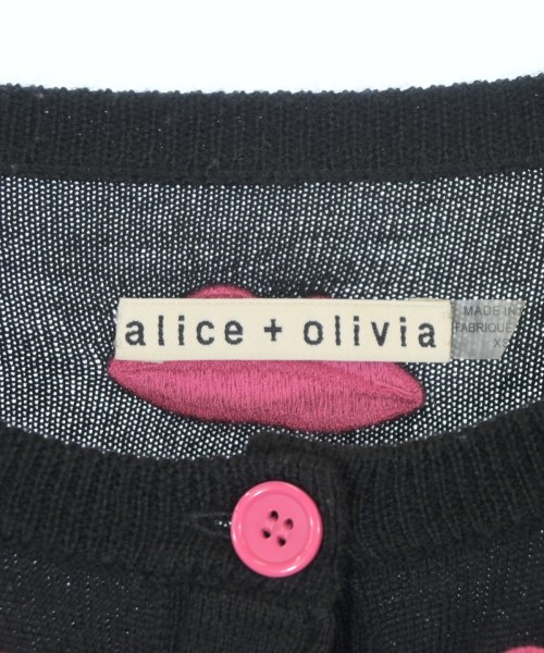 alice+olivia（アリスプラスオリビア）カーディガン 黒 サイズ:XS レディース/2200696901232