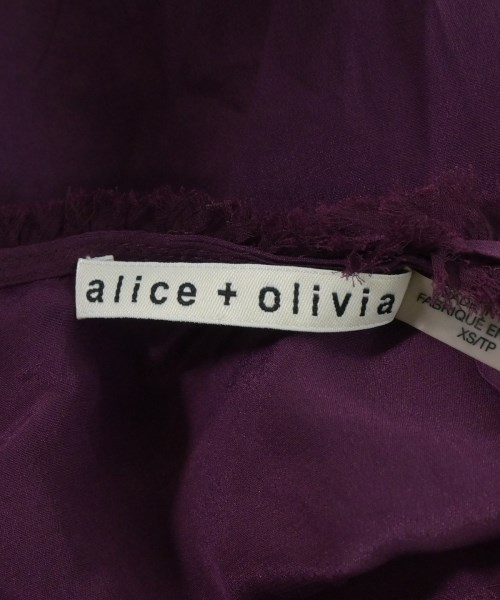 alice+olivia（アリスプラスオリビア）ブラウス 赤 サイズ:XS レディース/2200711880030