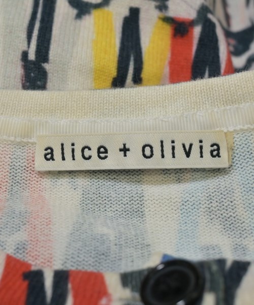 alice+olivia（アリスプラスオリビア）カーディガン 白 サイズ:-(S位) レディース/2200632956081