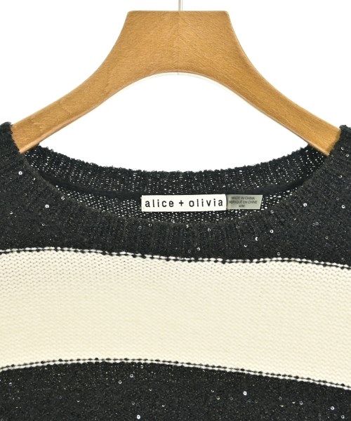 alice+olivia（アリスプラスオリビア）ニット・セーター 黒 サイズ:F レディース/2200662948056