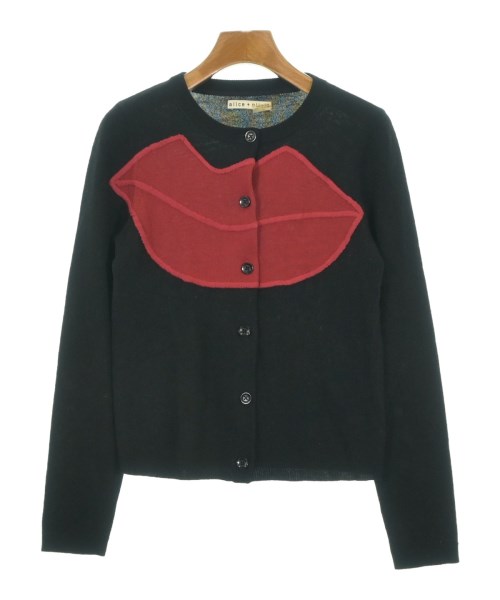 alice+olivia(アリスアンドオリビア)カーディガン 黒 サイズ:S/2200663496099
