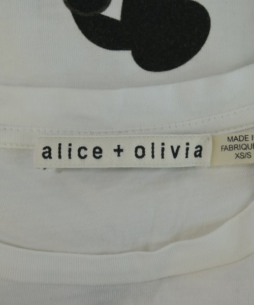 alice+olivia（アリスプラスオリビア）Tシャツ・カットソー 白 サイズ:XS レディース/2200723118077
