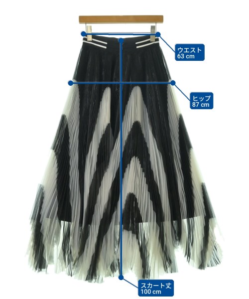 alice+olivia（アリスプラスオリビア）ロング・マキシ丈スカート 黒 サイズ:-(S位) レディース/2200729121613