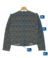 alice+olivia（アリスプラスオリビア）ノーカラージャケット 黒 サイズ:-(M位) レディース/2200737052022