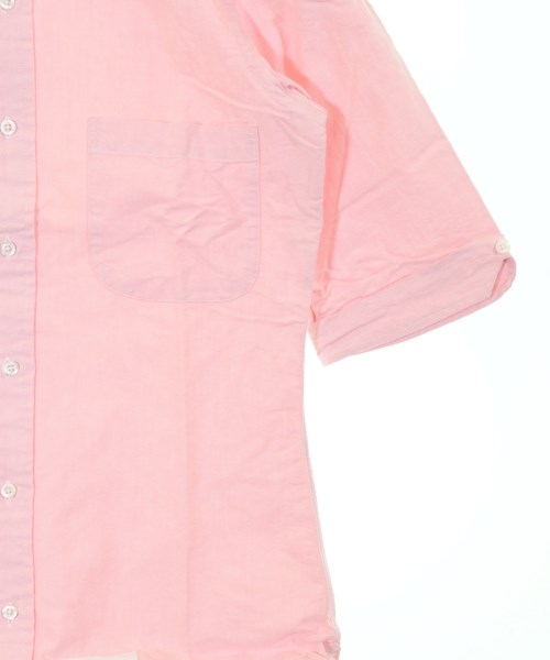 THOM BROWNE（トムブラウン）カジュアルシャツ ピンク サイズ:0(XS位) メンズ/2200634891090