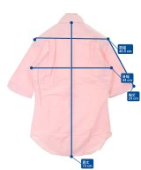 THOM BROWNE（トムブラウン）カジュアルシャツ ピンク サイズ:0(XS位) メンズ/2200634891090