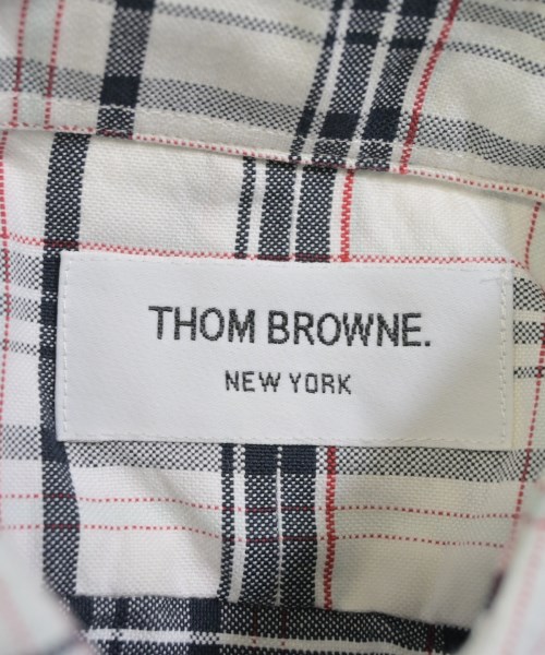 THOM BROWNE（トムブラウン）カジュアルシャツ 白 サイズ:0(XS位) メンズ/2200634891113