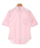 THOM BROWNE（トムブラウン）カジュアルシャツ ピンク サイズ:0(XS位) メンズ/2200634891137