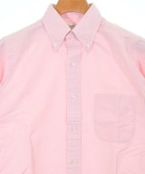 THOM BROWNE（トムブラウン）カジュアルシャツ ピンク サイズ:0(XS位) メンズ/2200634891137
