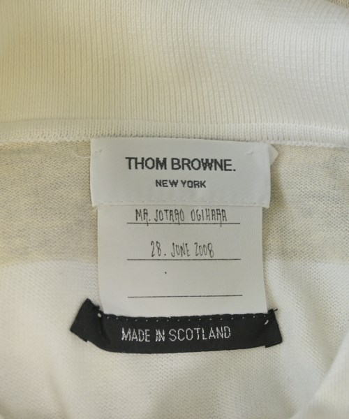 THOM BROWNE（トムブラウン）ニット・セーター 白 サイズ:-(S位) メンズ/2200634891205