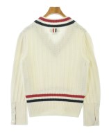 THOM BROWNE（トムブラウン）ニット・セーター 白 サイズ:1(S位) メンズ/2200637106016