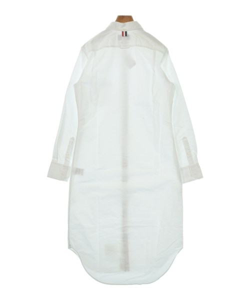 THOM BROWNE（トムブラウン）シャツワンピース 白 サイズ:2(M位) レディース/2200637106023