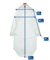 THOM BROWNE（トムブラウン）シャツワンピース 白 サイズ:2(M位) レディース/2200637106023