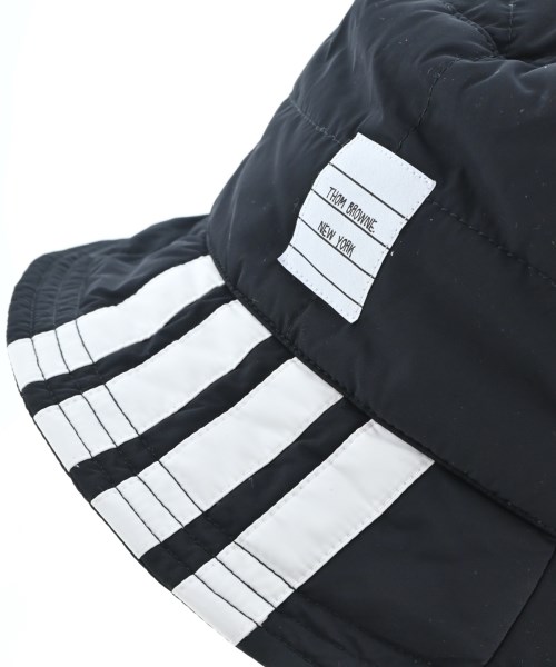 THOM BROWNE（トムブラウン）ハット 黒 サイズ:L メンズ/2200637218160