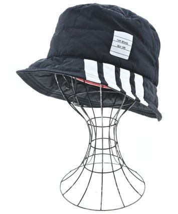 THOM BROWNE（トムブラウン）ハット 黒 サイズ:L メンズ/2200637218160