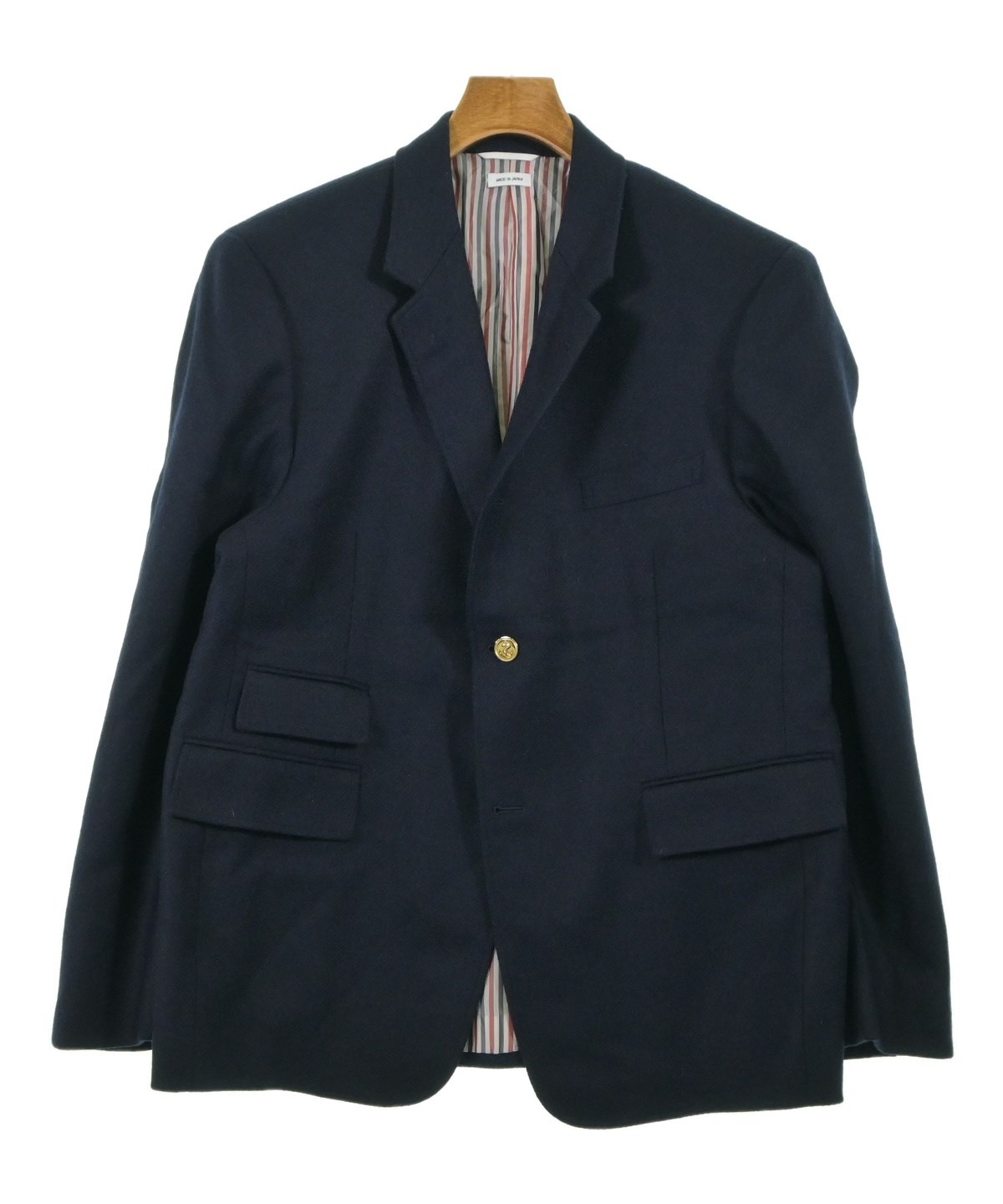 THOM BROWNE（トムブラウン）ジャケット 紺 サイズ:3(L位) メンズ