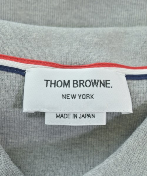 THOM BROWNE（トムブラウン）ポロシャツ グレー サイズ:-(M位) メンズ/2200628275042