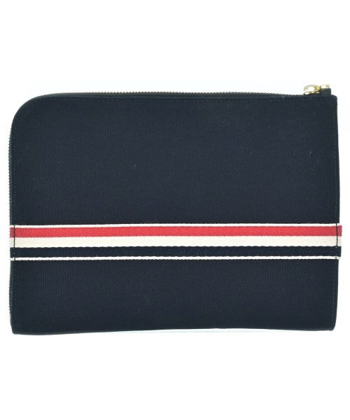 THOM BROWNE（トムブラウン）クラッチバッグ 紺 サイズ:- メンズ/2200643756472