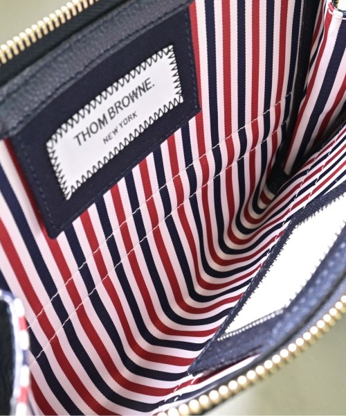 THOM BROWNE（トムブラウン）クラッチバッグ 紺 サイズ:- メンズ/2200643756472