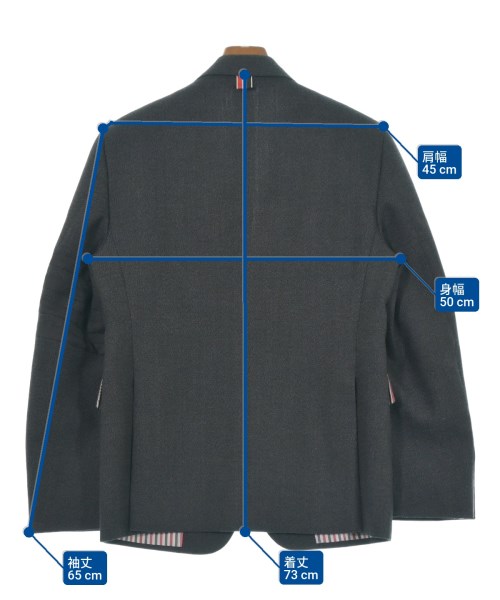 THOM BROWNE（トムブラウン）カジュアルジャケット グレー サイズ:2(M位) メンズ/2200644877091