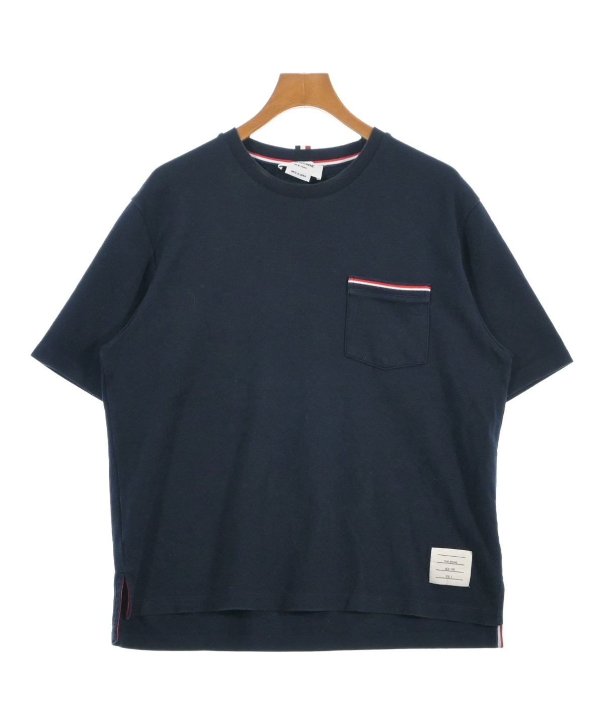 THOM BROWNE（トムブラウン）Tシャツ・カットソー 紺 サイズ:2(M