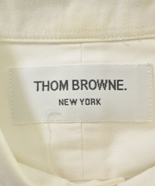 THOM BROWNE（トムブラウン）カジュアルシャツ 白 サイズ:2(M位) メンズ/2200621777031