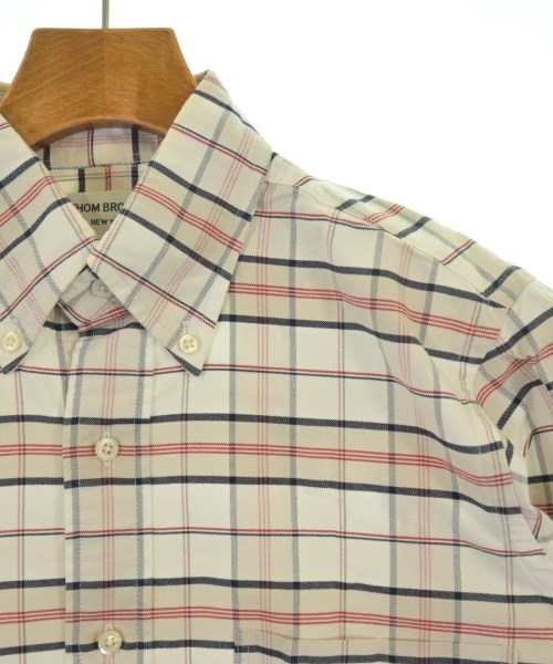 THOM BROWNE（トムブラウン）カジュアルシャツ 白 サイズ:1(S位) メンズ/2200622302355