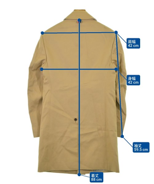 THOM BROWNE（トムブラウン）カジュアルジャケット ベージュ サイズ:-(XS位) メンズ/2200622683034