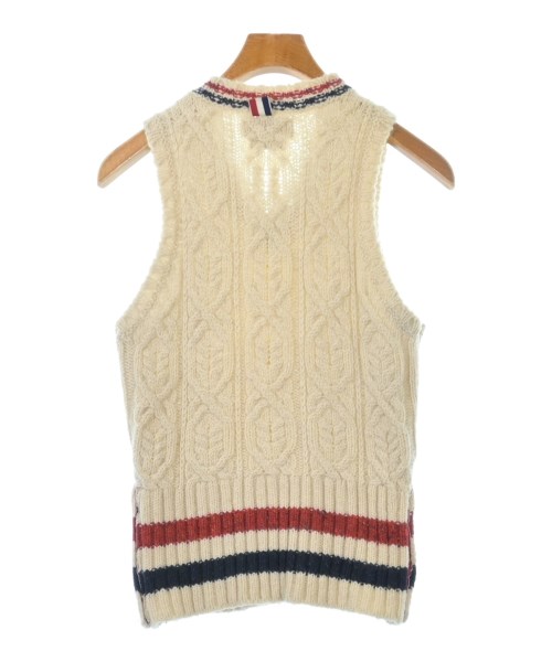 THOM BROWNE（トムブラウン）ベスト 白 サイズ:0(XS位) メンズ/2200623281055
