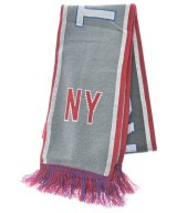 THOM BROWNE（トムブラウン）マフラー グレー サイズ:- メンズ/2200623750179