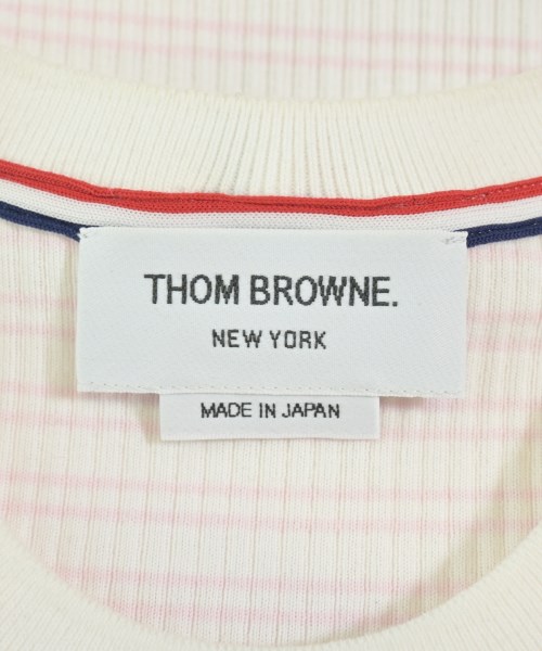 THOM BROWNE（トムブラウン）Tシャツ・カットソー 白 サイズ:1(S位) メンズ/2200622946047